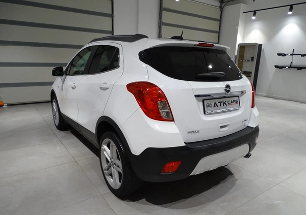 Opel Mokka cena 52900 przebieg: 140100, rok produkcji 2015 z Żabno małe 172